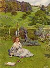 Eleanor Fortescue-Brickdale The Rose painting